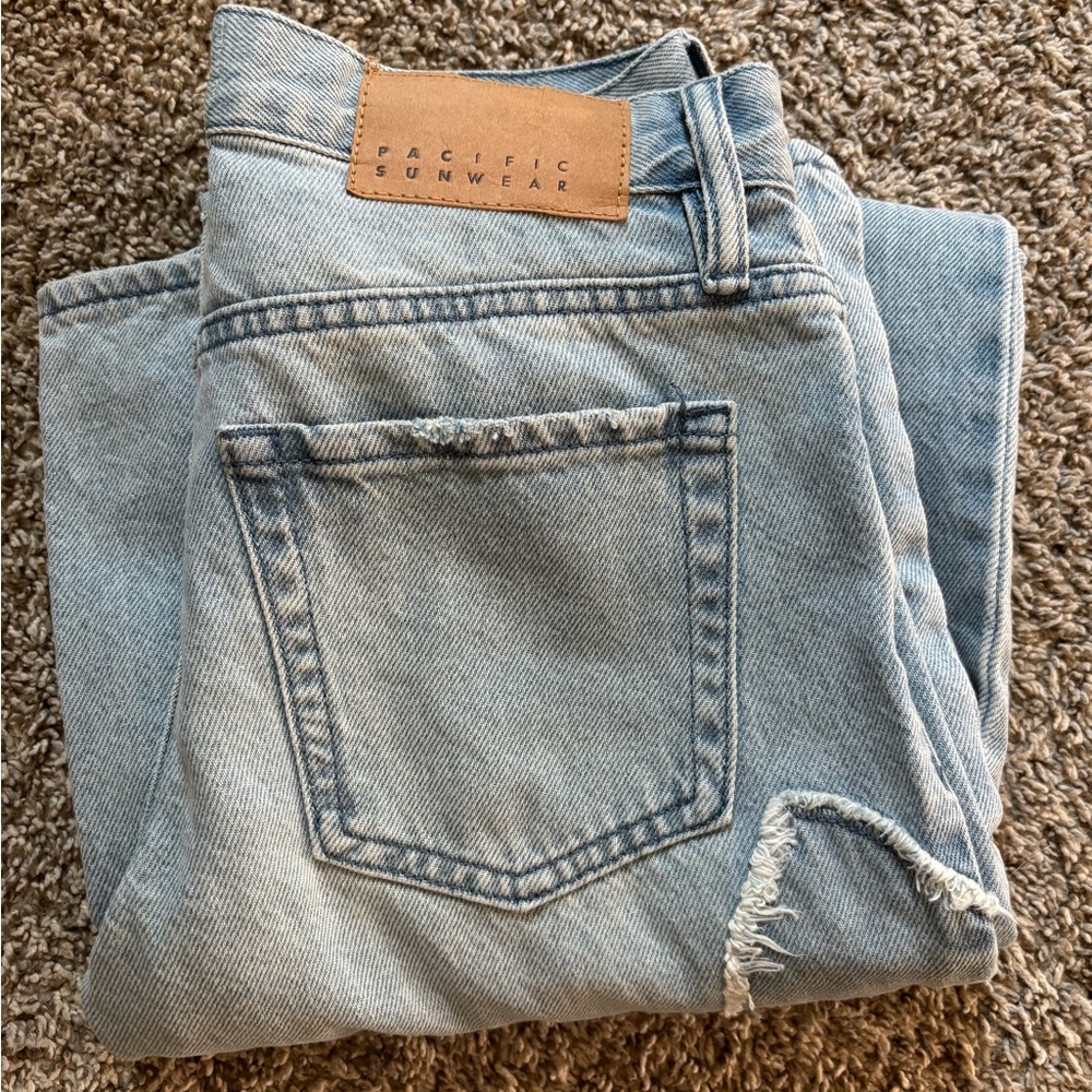 PacSun Light Blue Flare & Wide Leg Jeans